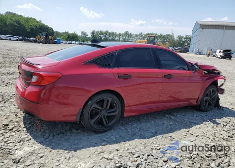 2022 Honda Accord Sport Se из США, поврежденный, VIN 1HGCV1F40NA056926
